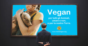Le affissioni di grandi manifesti antispecisti. Aggiornamento manifesto antispecista