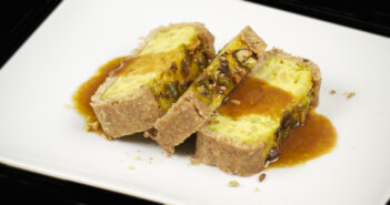 tronchetto porri e patate vegan