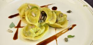 tortelloni di caponata