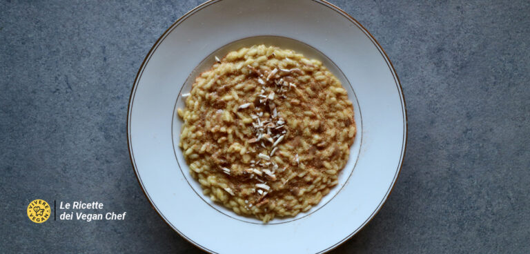 risotto vegan alla zucca