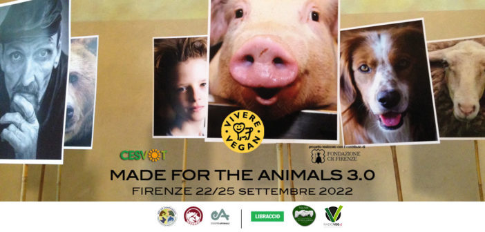 Made for the Animals 3.0 – Firenze dal 22 al 25 settembre 2022