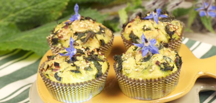 Ricetta: muffin alla borragine